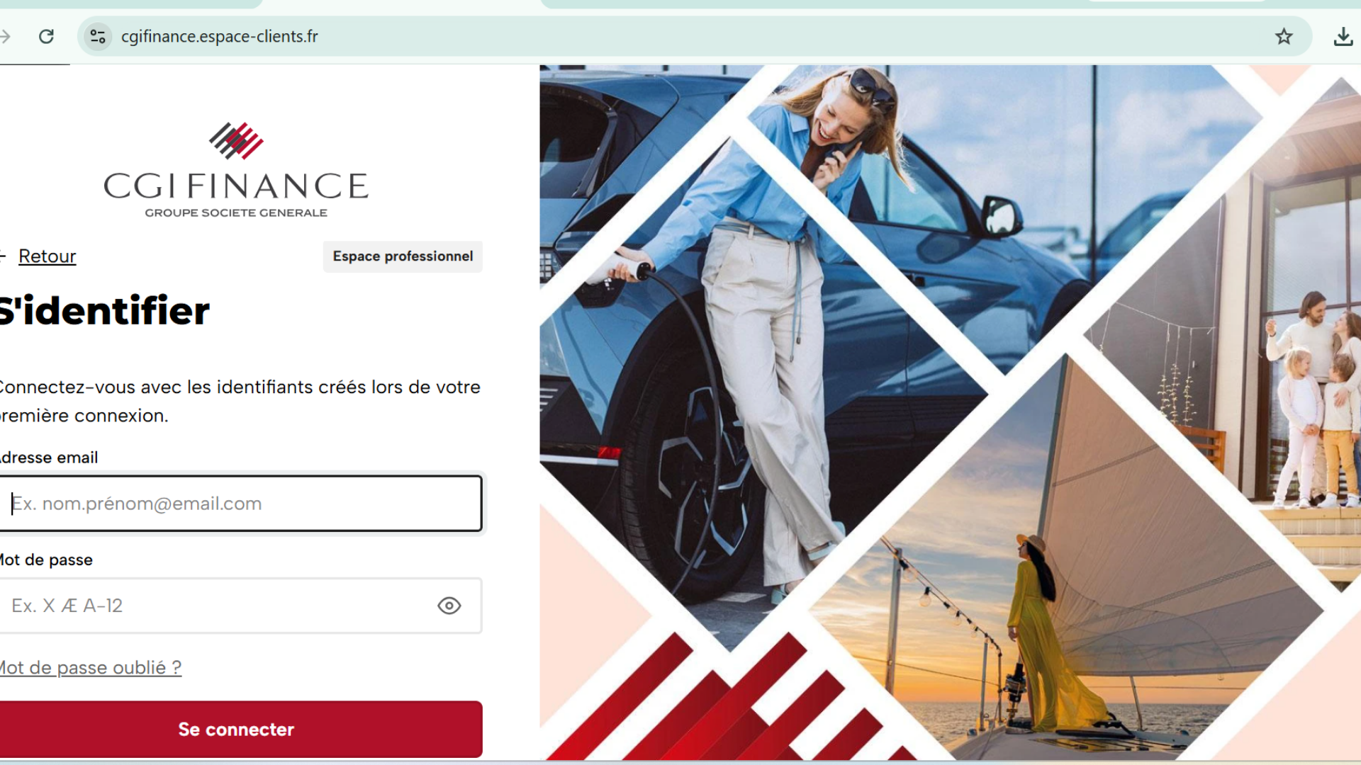 cgi finance espace client